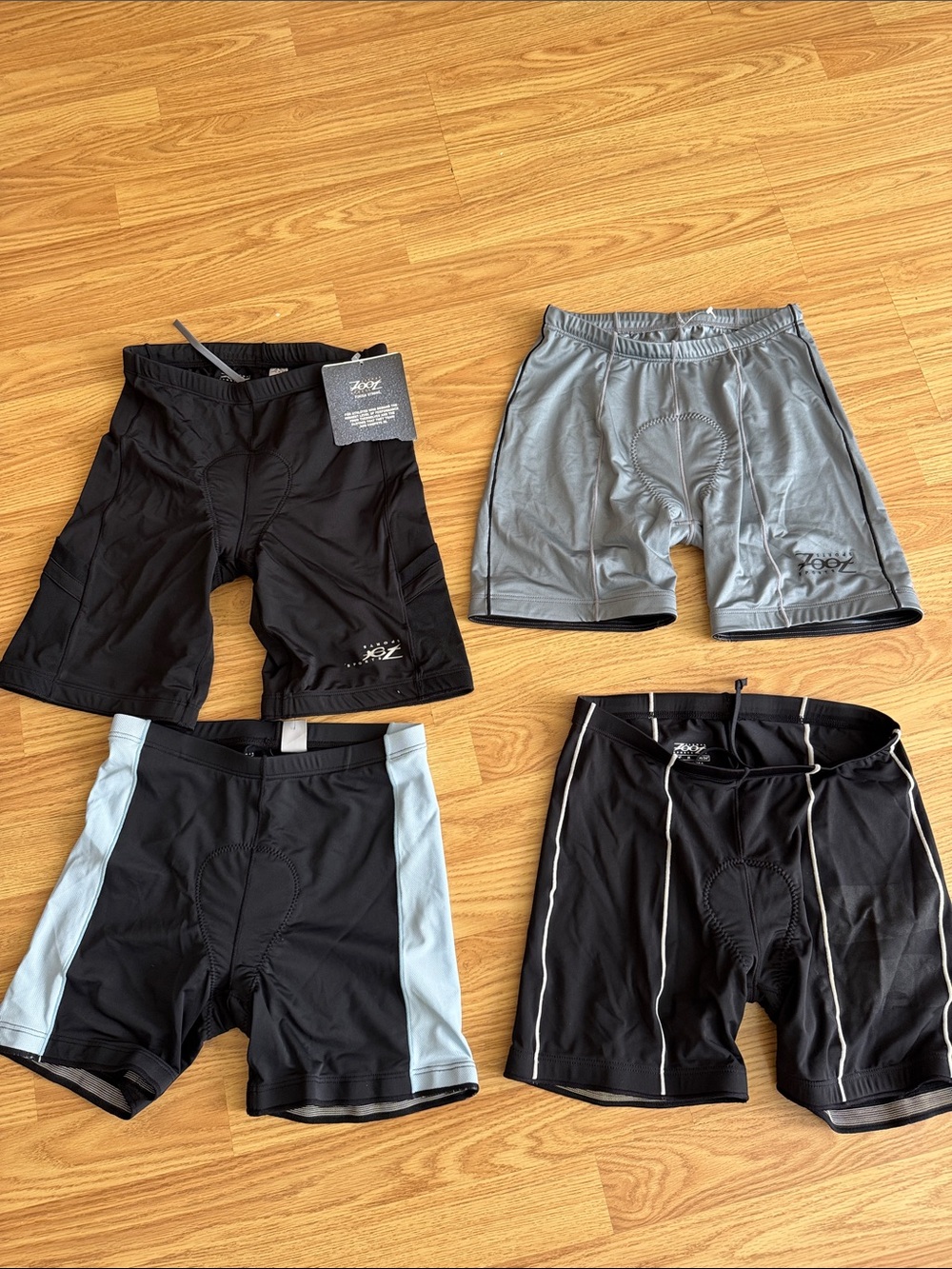 Zoot Men's Cycling Shorts Set - Black & Gray